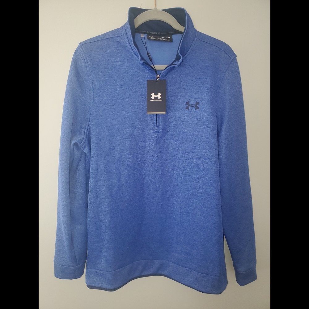 Under Armour Men's Blue Golf Pullover